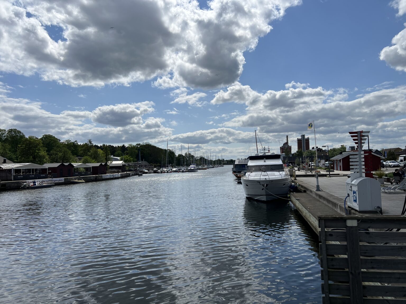 Åhus an der schwedischen Ostseeküste